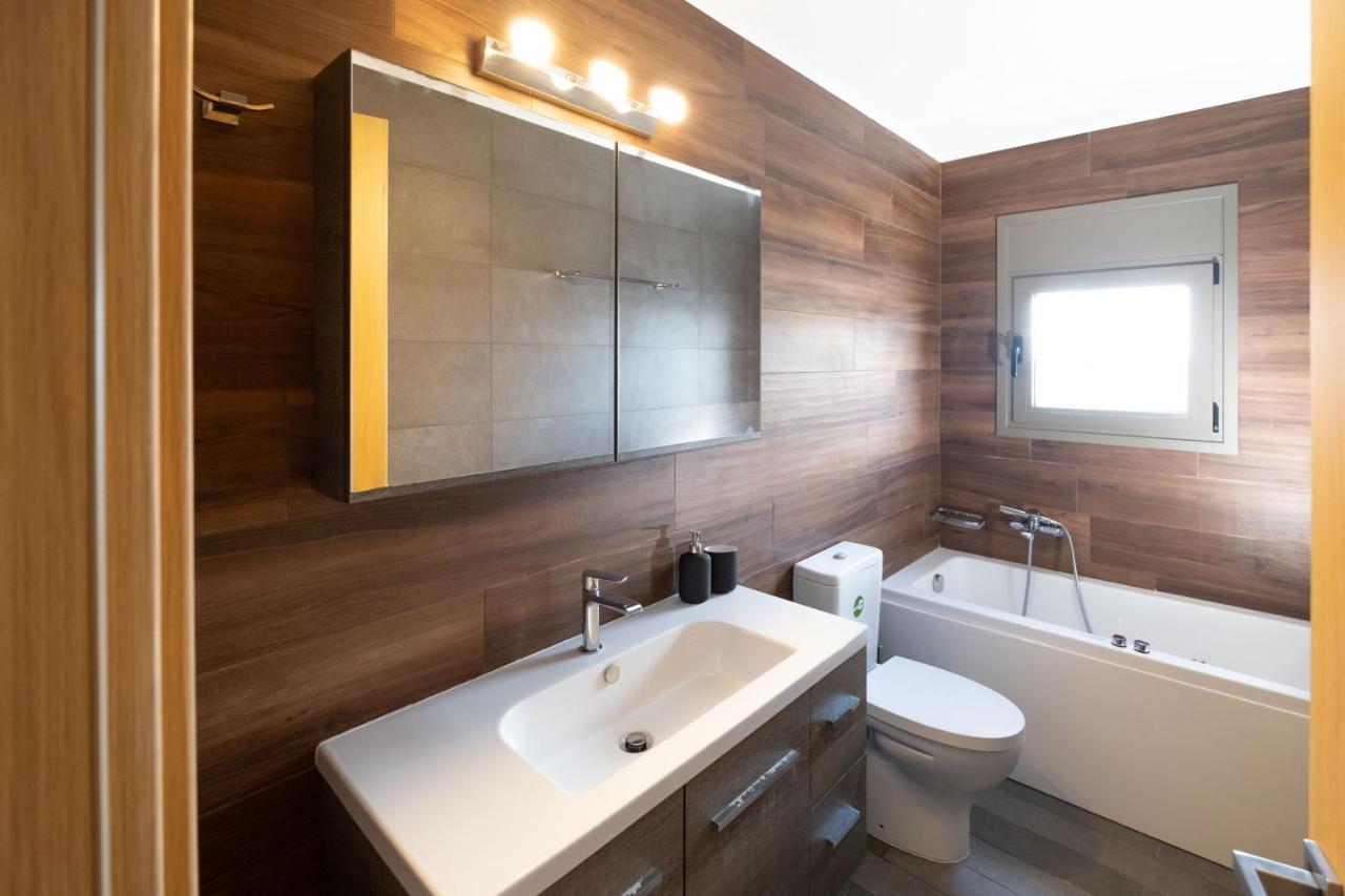Seaside Flat With Hydromassage Daire Mochlos Dış mekan fotoğraf