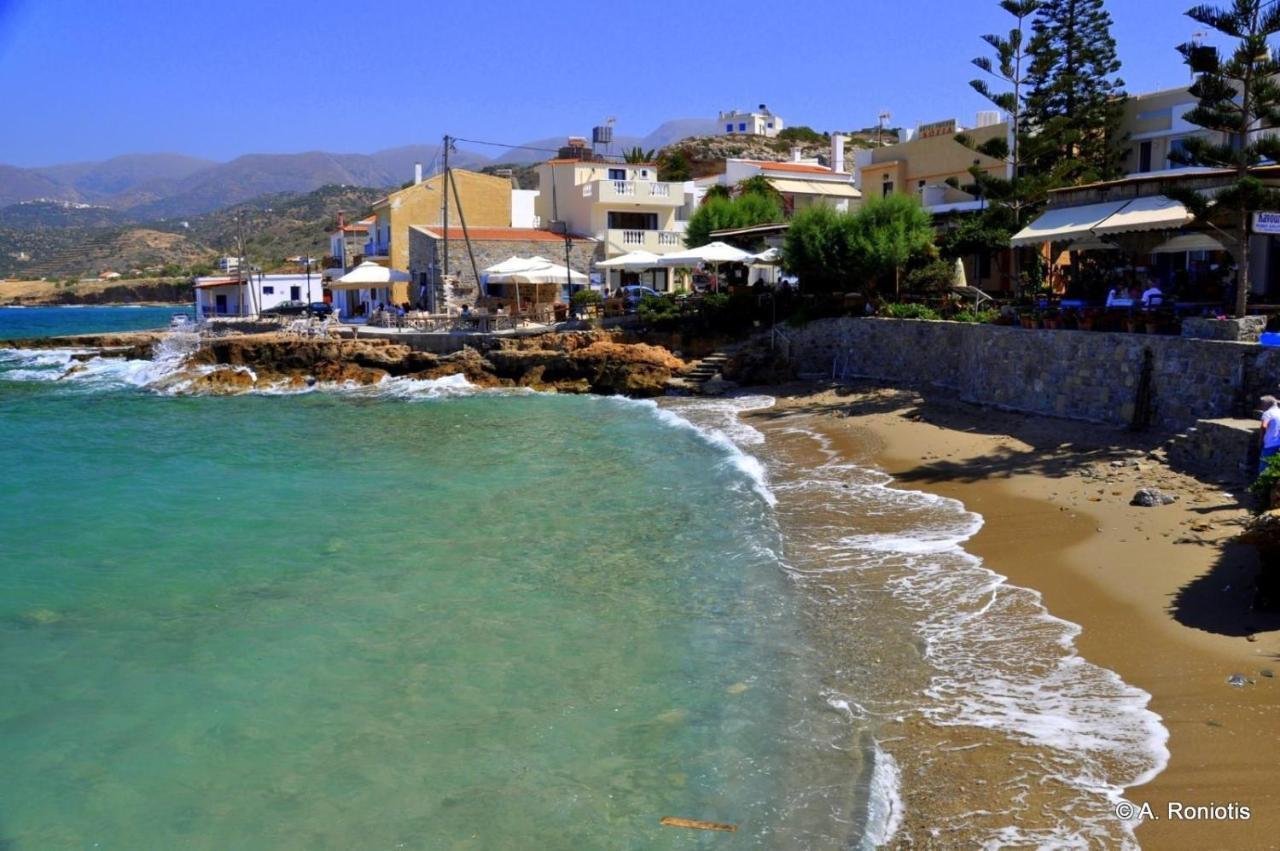 Seaside Flat With Hydromassage Daire Mochlos Dış mekan fotoğraf