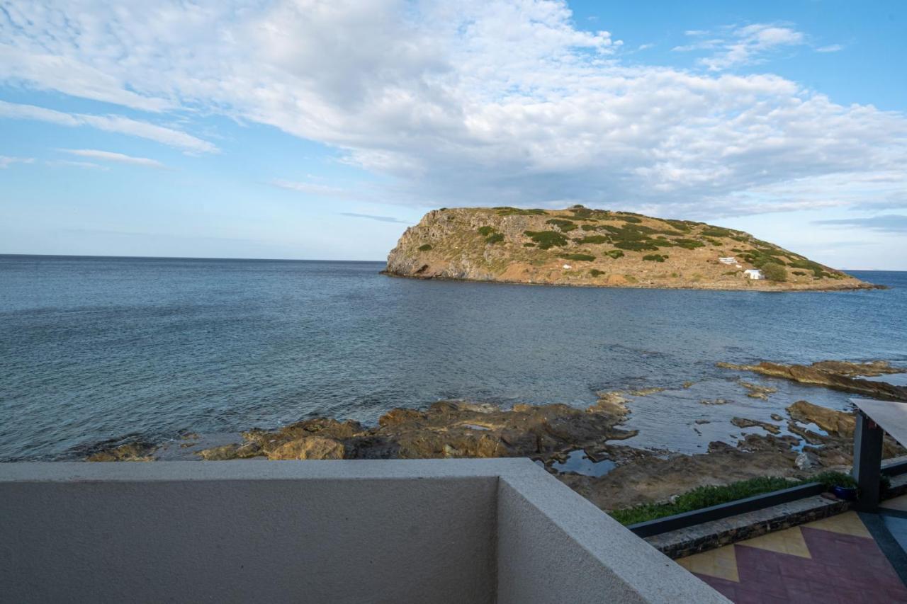 Seaside Flat With Hydromassage Daire Mochlos Dış mekan fotoğraf